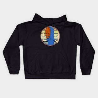 Beavis Pumpkinhead Kids Hoodie